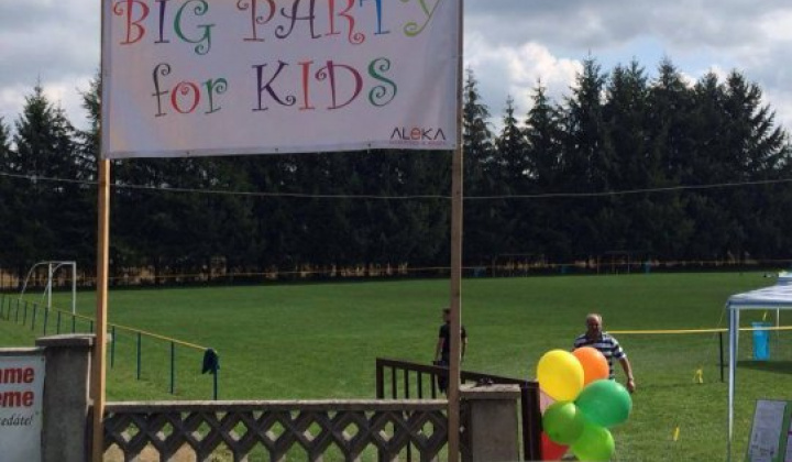 Big party for kids v našej obci 2015