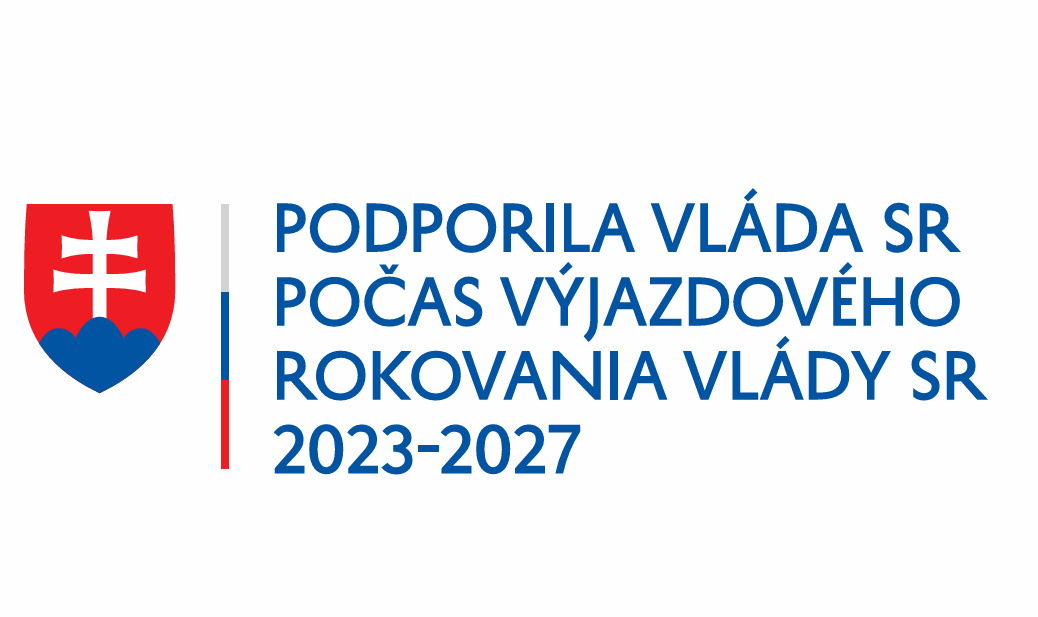 Projekt je realizovaný s finančnou podporou vlády Slovenskej republiky - obrázok