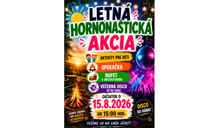 Fotka pre článok LETNÁ HORNONAŠTICKÁ AKCIA