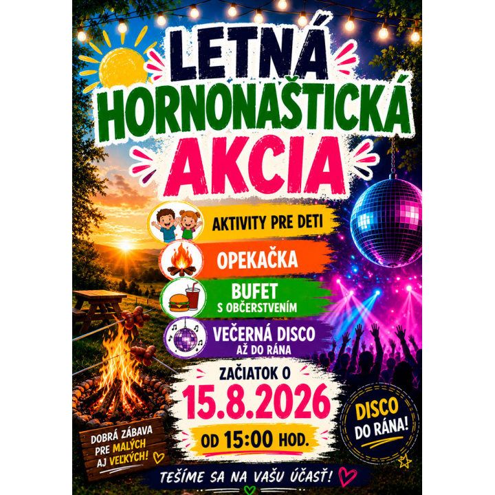 Menšia fotka pre článok LETNÁ HORNONAŠTICKÁ AKCIA