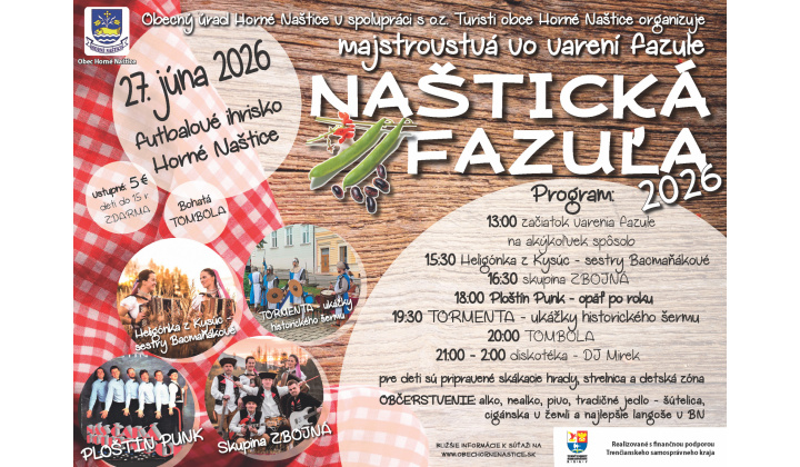 Fotka pre článok NAŠTICKÁ FAZUĽA 2026