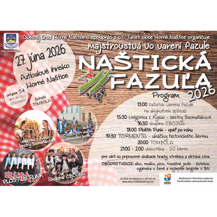 Menšia fotka pre článok NAŠTICKÁ FAZUĽA 2026