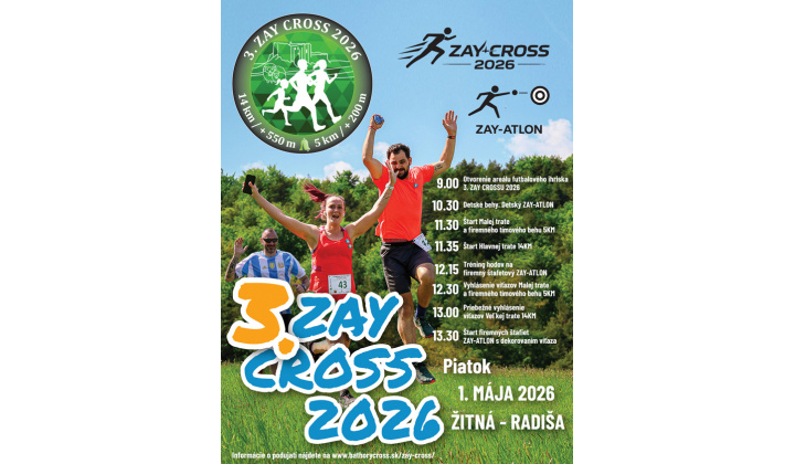 Fotka pre článok POZVÁNKA: 3. ZAY CROSS 2026